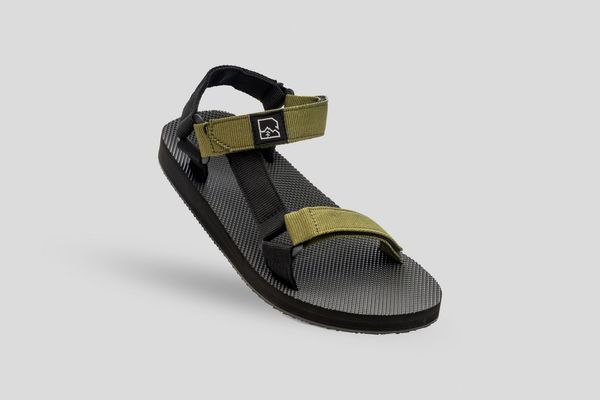 HANNAH Men's belt sandals Hannah DRIFTER bronze green