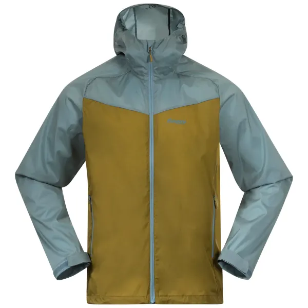 Bergans Men's Bergans Microlight Jacket Olive Green/Smoke Blue