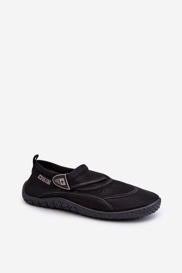 BIG STAR SHOES Men's Black Big Star Water Shoes