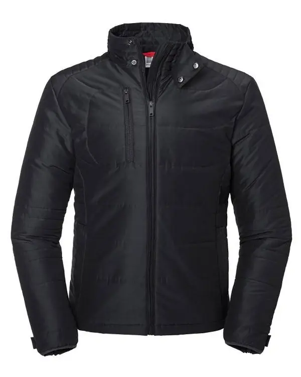 RUSSELL Men's Black Cross Jacket Russell