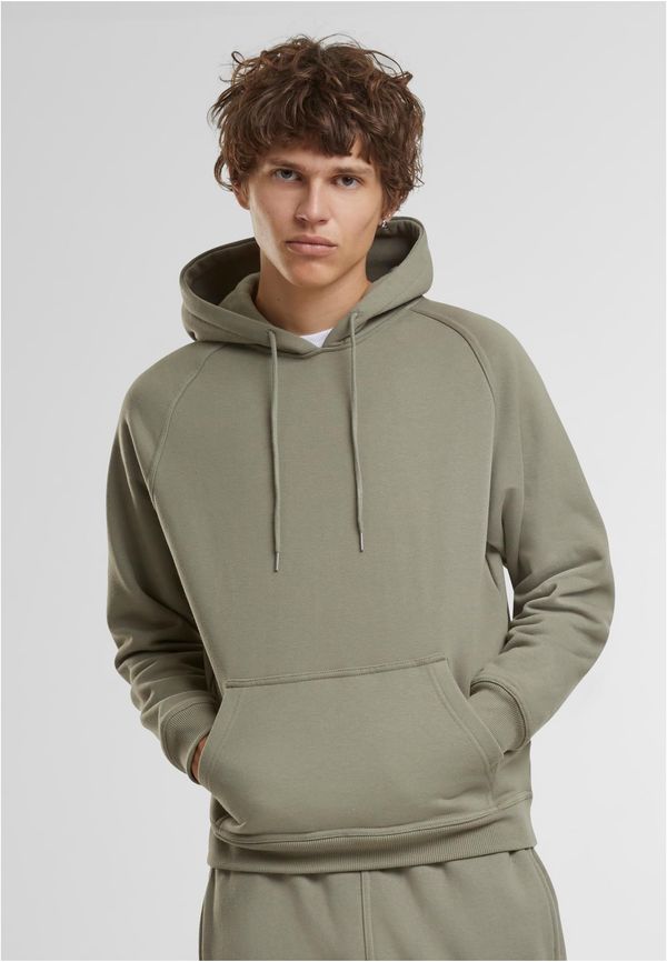 Urban Classics Men's Blank Hoody light green sweatshirt