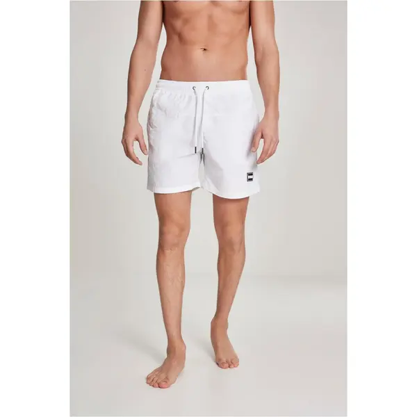 Urban Classics Men's Block Swimsuit White