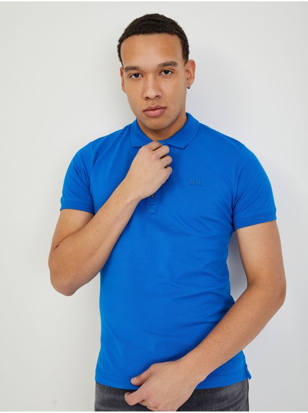 Diesel Men's Blue Polo Shirt Diesel Heal - Men's