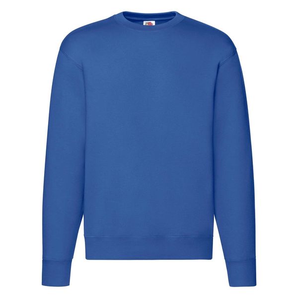 Fruit of the Loom Men's Blue Sweatshirt Set-in Sweat Fruit of the Loom