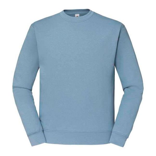 Fruit of the Loom Men's Blue Sweatshirt Set-in Sweat Fruit of the Loom