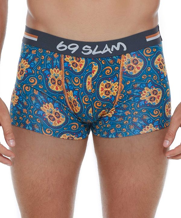 69SLAM Men's Boxer Shorts 69SLAM Hip Bamboo Hamsa Hand Elijah