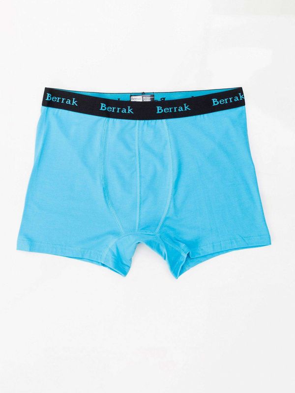 Fashionhunters Men's boxer shorts light blue color