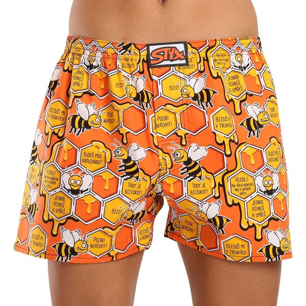 STYX Men's boxer shorts Styx art classic rubber oversized bees