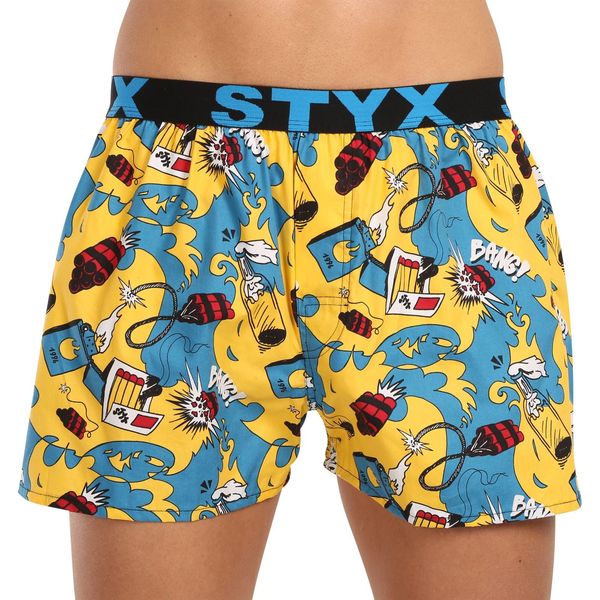 STYX Men's Boxer Shorts Styx art sports rubber explosion