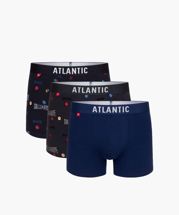 Atlantic Men's boxers ATLANTIC 3Pack - multicolor