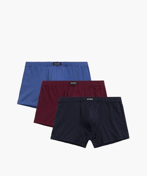 Atlantic Men's boxers ATLANTIC 3Pack - multicolored