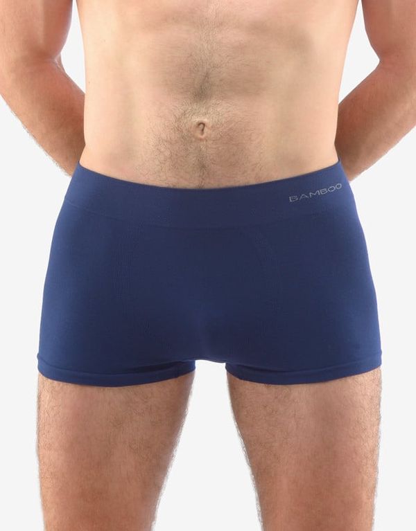 Gino Men's Boxers Gino seamless bamboo blue