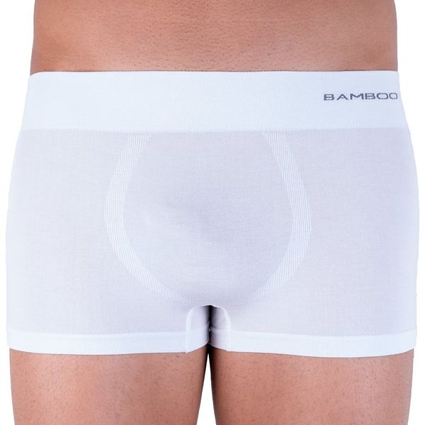 Gino Men's boxers Gino seamless bamboo white