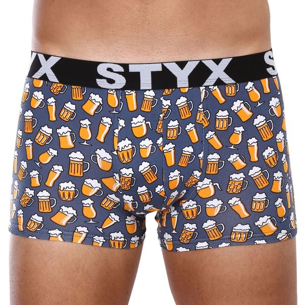 STYX Men's boxers Styx art sports rubber oversize beer