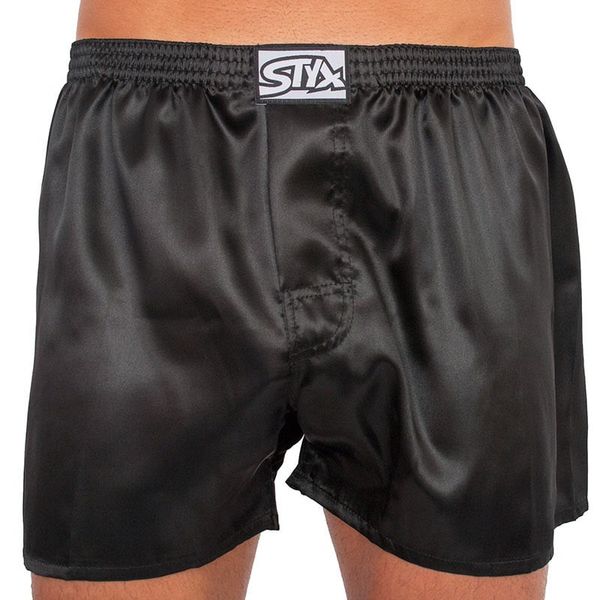 STYX Men's briefs Styx classic rubber satin black