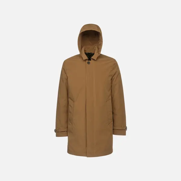 GEOX Men's Brown Jacket Geox Anyweco - Mens