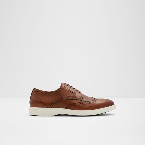 Aldo Men's brown leather low shoes ALDO Wiser