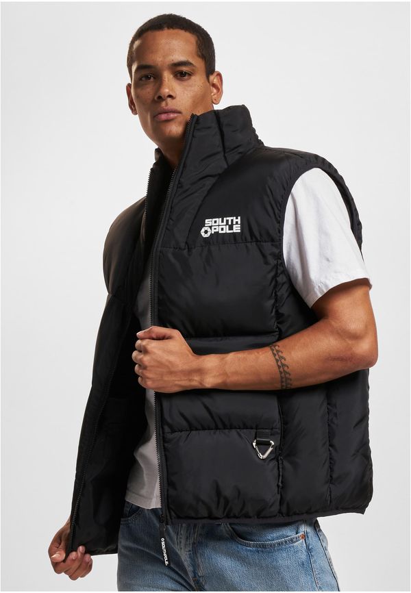 Southpole Men's Bubble Vest 1.0 Black Vest