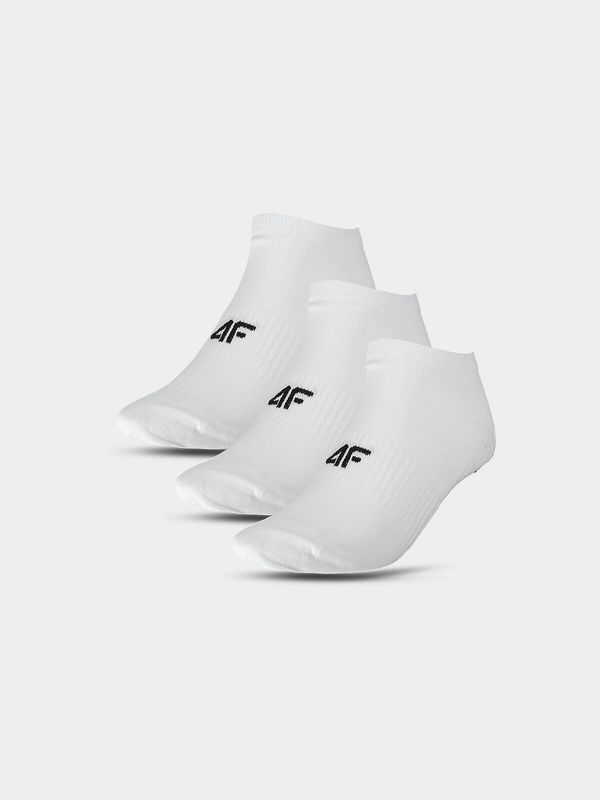 4F Men's Casual Socks Under the Ankle 4F (3pack) - White