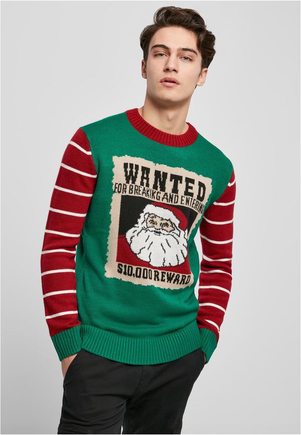 Urban Classics Men's Christmas sweater st. Nicholas