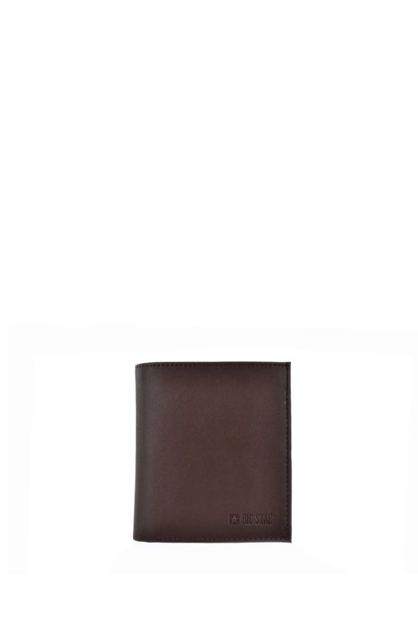 BIG STAR SHOES Men's Classic Wallet Big Star - Brown