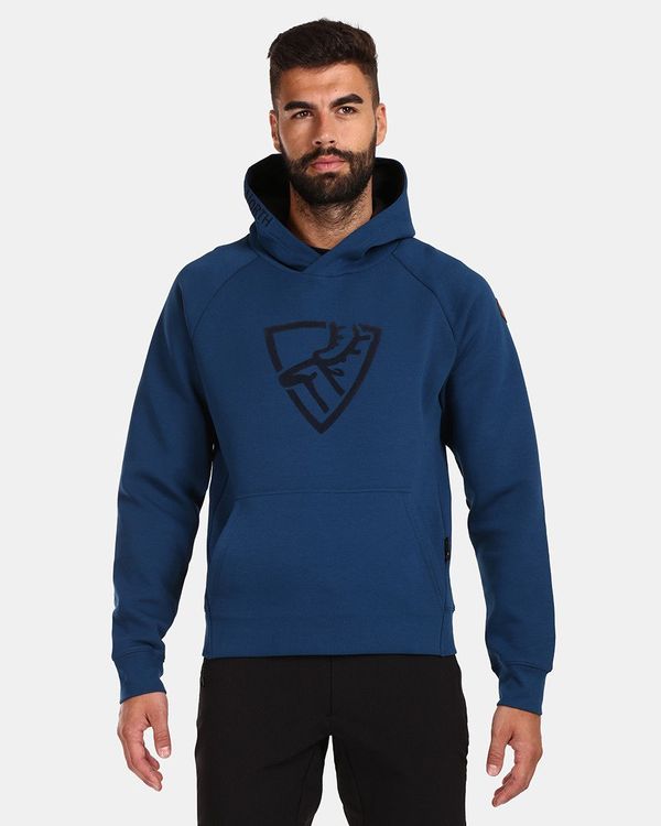 Kilpi Men's cotton sweatshirt Kilpi FJELA-M Dark blue