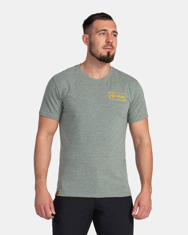 Kilpi Men's cotton T-shirt KILPI BANDE-M Dark green