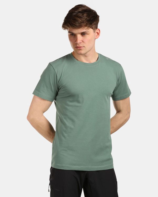 Kilpi Men's cotton T-shirt Kilpi PROMO-M Khaki