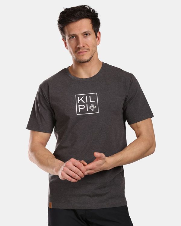 Kilpi Men's cotton T-shirt Kilpi VIBE-M Dark grey