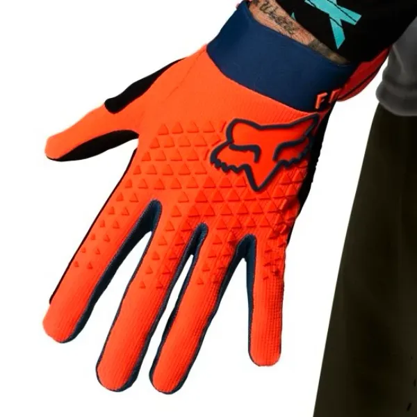 Fox Men's cycling gloves Fox Defend orange