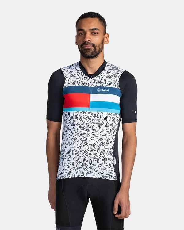 Kilpi Men's cycling jersey KILPI RIVAL-M Black