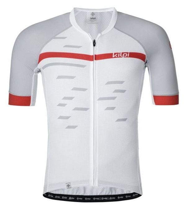 Kilpi Men's cycling jersey Kilpi VENETO-M white