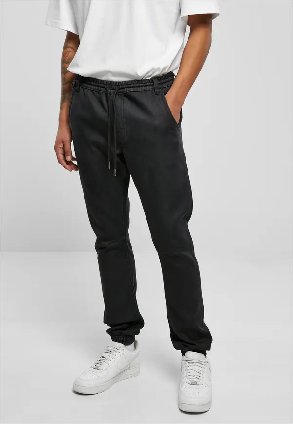 Urban Classics Men's denim trousers Jogpants black