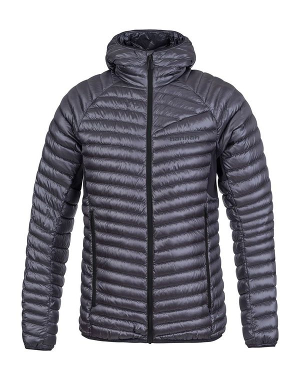 HANNAH Men's down jacket Hannah MIO HOODY asphalt