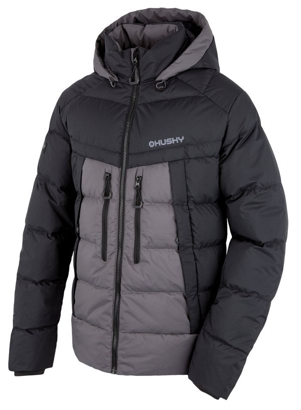 HUSKY Men's down jacket HUSKY Durra M black/grey