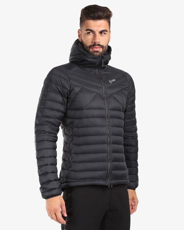 Kilpi Men's down jacket Kilpi PYRAMIDEN-M Black