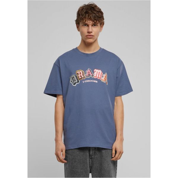 Mister Tee Men's Drama Heavy Oversize Tee T-Shirt - Blue