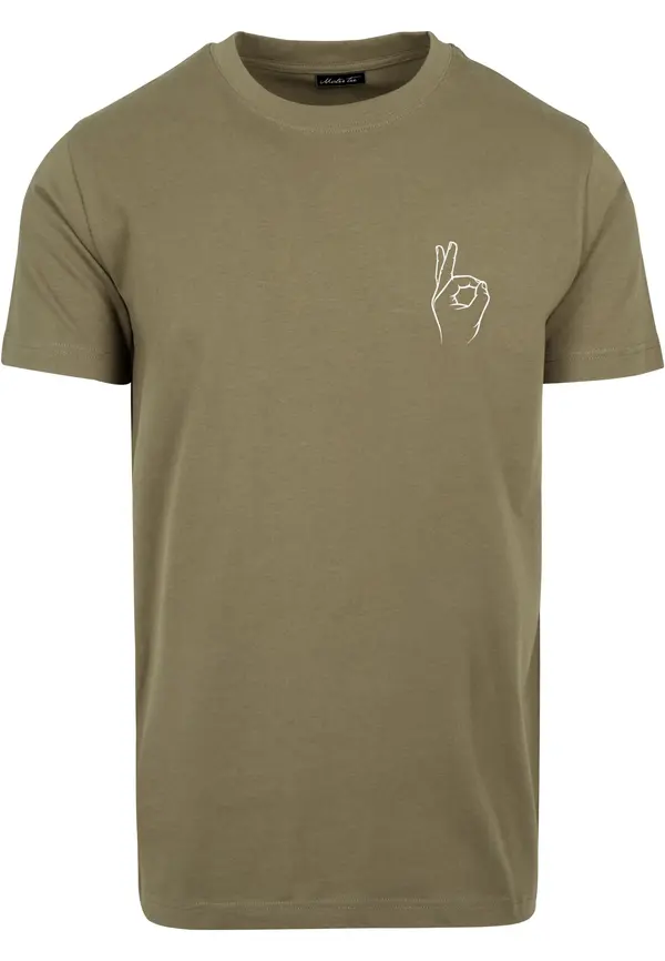 Mister Tee Men's Easy Sign Tee - olive