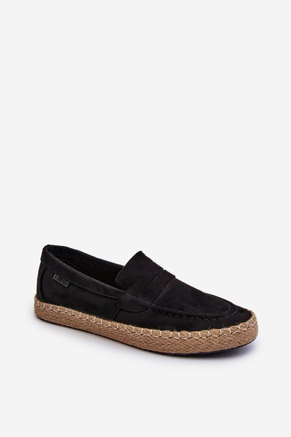 BIG STAR SHOES Men's Eco Suede Espadrilles Big Star Black