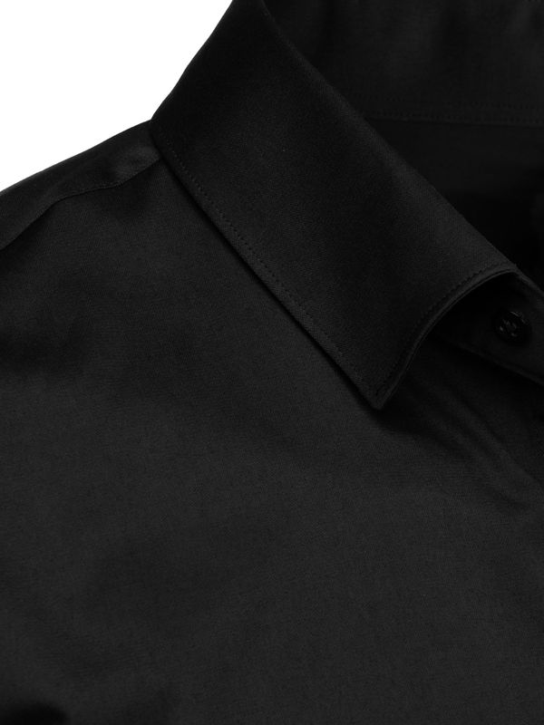 DStreet Men's Elegant Black Dstreet Shirt