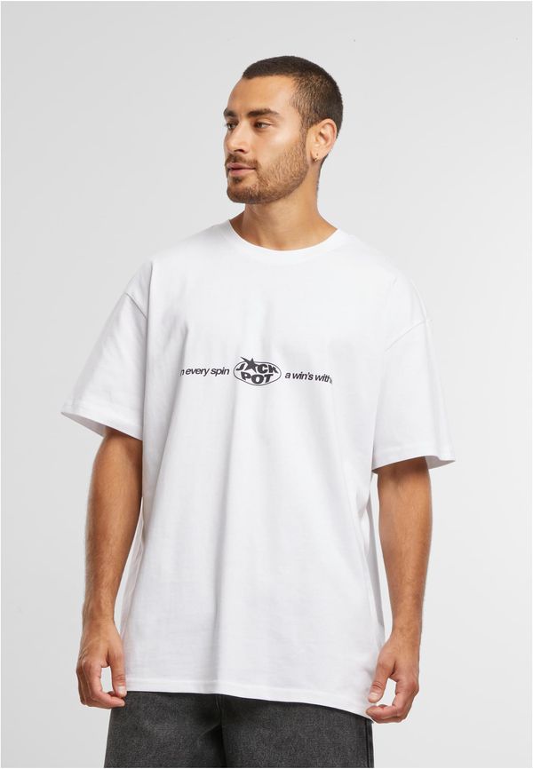 Mister Tee Men's Every Spin Wins T-shirt white