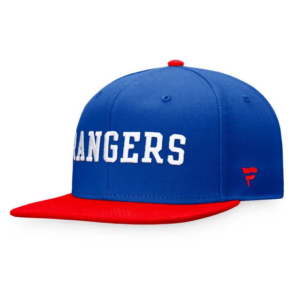 Fanatics Men's Fanatics Iconic Color Blocked Snapback New York Rangers Cap