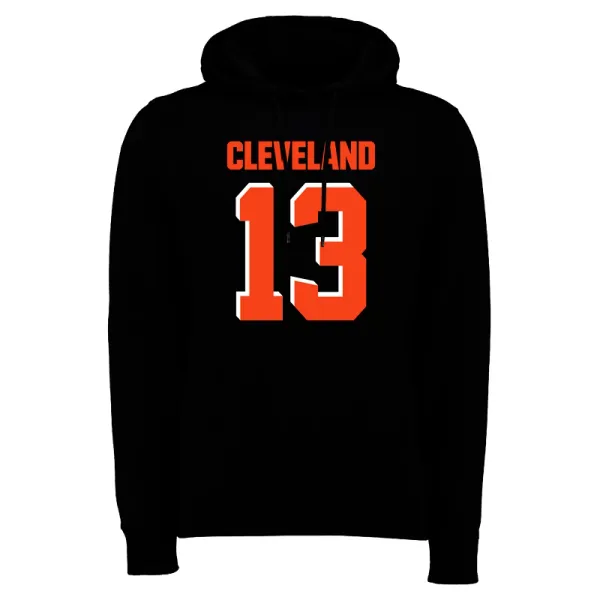 Fanatics Men's Fanatics NFL Cleveland Browns Odell Beckham Jr 13 Hoodie, S