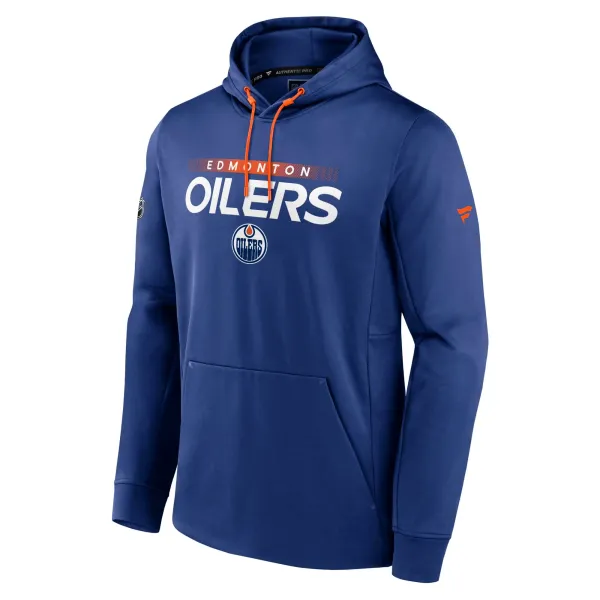 Fanatics Men's Fanatics RINK Performance Pullover Hood Edmonton Oilers Sweatshirt