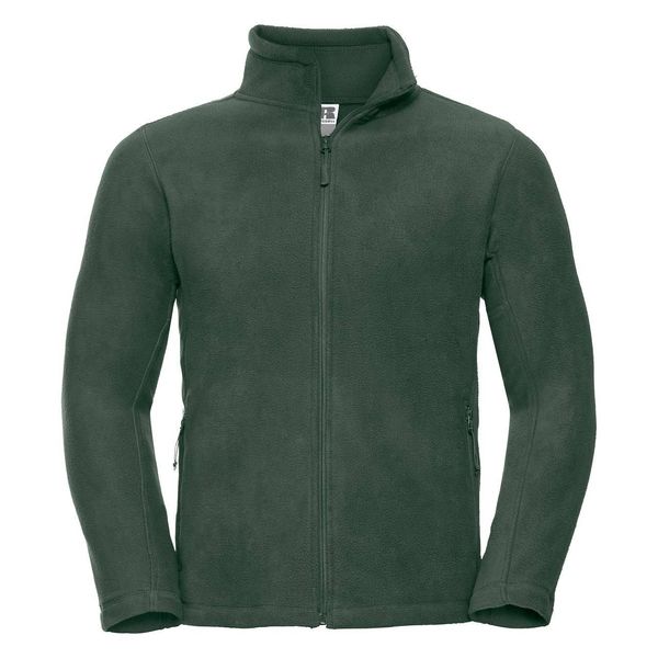 RUSSELL Men's fleece with long zipper 100% polyester, non-pilling fleece 320g