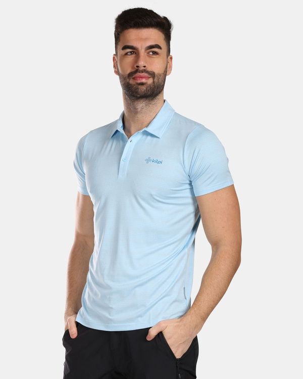 Kilpi Men's functional polo shirt Kilpi OLIVA-M Light blue