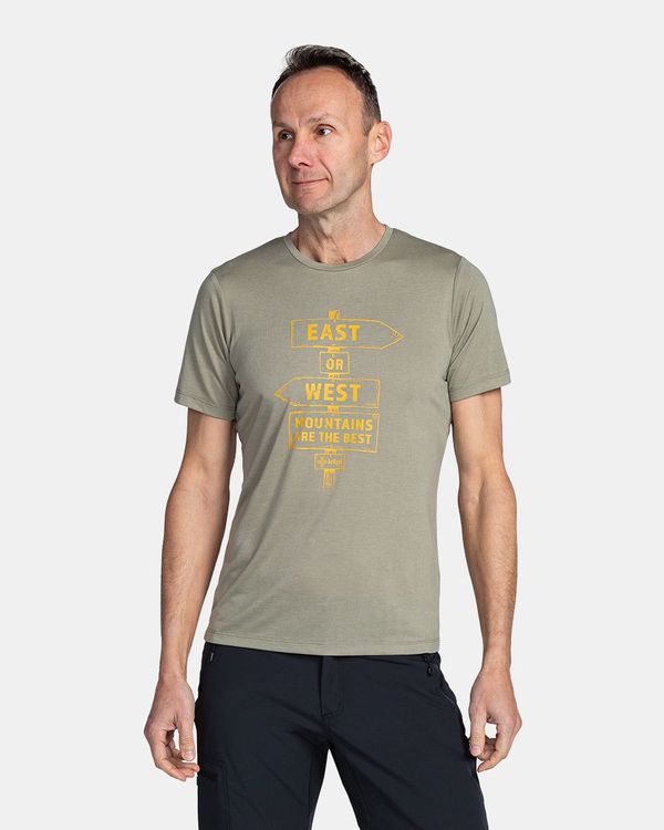 Kilpi Men's functional T-shirt KILPI GAROVE-M Dark green