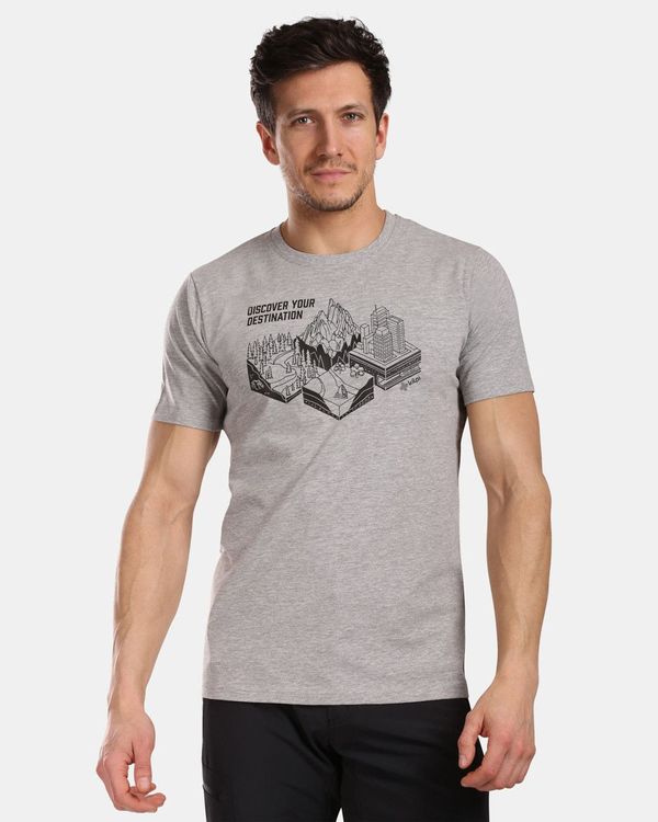 Kilpi Men's functional T-shirt Kilpi GAROVE-M Light grey