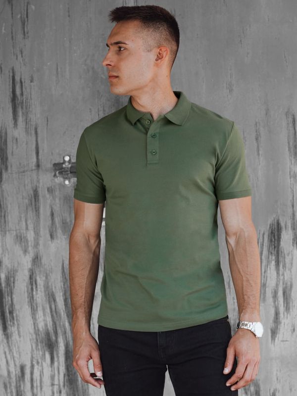 DStreet Men's Green Dstreet Polo Shirt