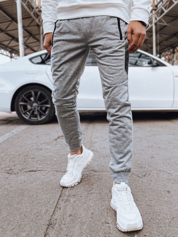 DStreet Men's Grey Dstreet Sweatpants